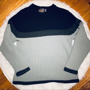 Urban Up striped crewneck fall sweater